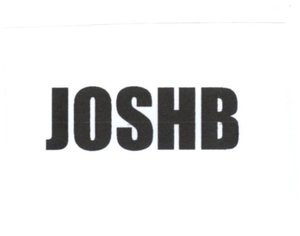 Trademark JOSHB