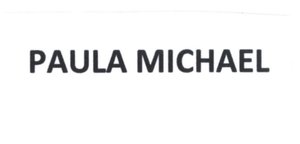 Trademark PAULA MICHAEL