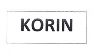 Trademark KORIN