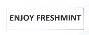 Trademark ENJOY FRESHMINT