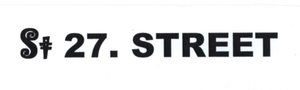 Trademark 27 STREET + LOGO St