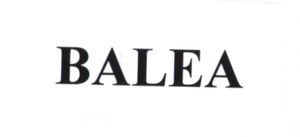 Trademark BALEA