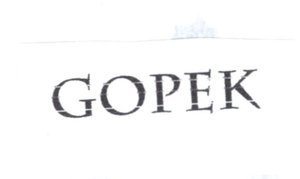 Trademark Gopek