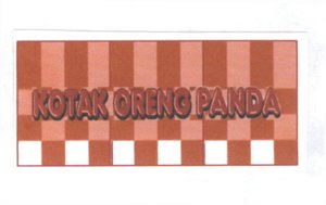 Trademark KOTAK ORENG PANDA