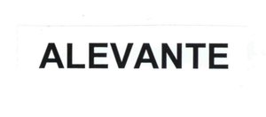 Trademark ALEVANTE