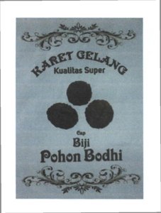 Trademark CAP BIJI POHON BODHI