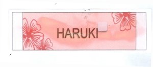 Trademark HARUKI