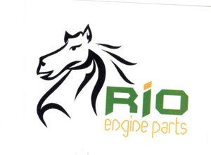 Trademark RIO Engine Parts + Logo