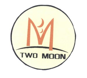 Trademark two moon + Logo