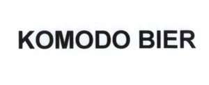 Trademark KOMODO BIER