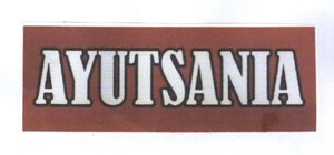 Trademark AYUTSANIA