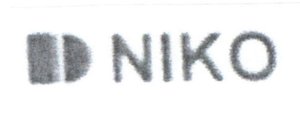 Trademark NIKO + logo