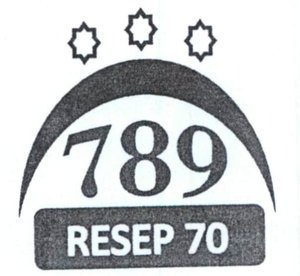 Trademark 789 RESEP 70 & LOGO