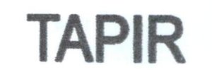Trademark TAPIR