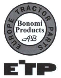 Trademark ETP EUROPEAN TRACTOR PARTS BONOMI AB