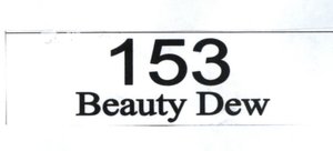 Trademark 153 Beauty Dew