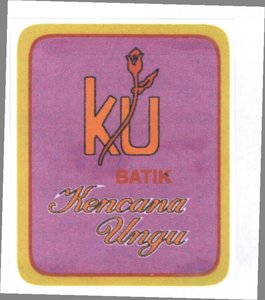 Trademark KU Batik Kencana Ungu + logo