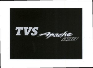 Trademark TVS Apache 200