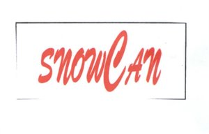 Trademark SNOWCAN: