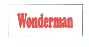Trademark WONDERMAN: