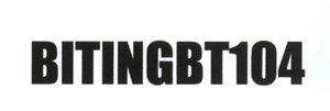 Trademark BITINGBT104