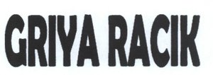 Trademark GRIYA RACIK