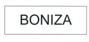 Trademark BONIZA