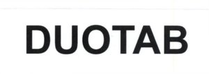 Trademark DUOTAB