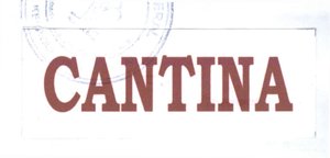 Trademark CANTINA