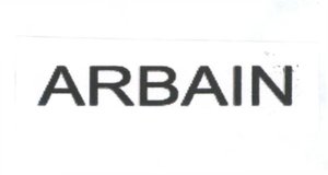 Trademark ARBAIN