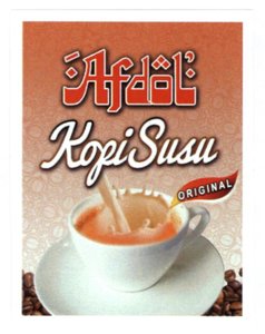 Trademark AFDOL KOPI SUSU