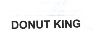 Trademark DONUT KING