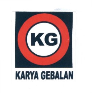 Trademark KG/KARYA GEBALAN