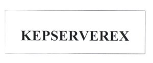 Trademark KEPSERVEREX