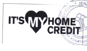 Trademark IT'S MY HOME CREDIT