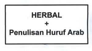 Trademark HERBAL + Penulisan Arab