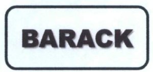 Trademark BARACK