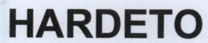 Trademark HARDETO