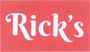 Trademark RICK'S