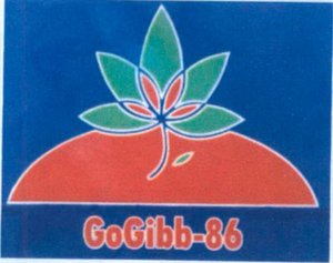 Trademark GOGIBB-86 + LUKISAN BUNGA