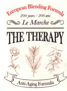 Trademark THE THERAPY/LE MARCHE/EUROPEAN BLENDING FORMULA + LUKISAN