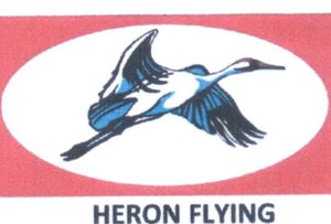 Trademark HERON FLYING