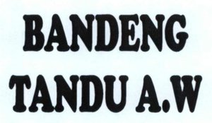 Trademark BANDENG TANDU A.W