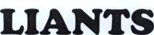 Trademark LIANTS