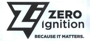 Trademark Zl ZERO IGNITION BECAUSE IT MATTERS.