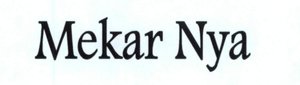 Trademark MEKAR NYA