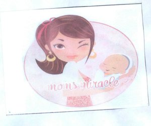 Trademark MOMS MIRACLE + LUKISAN ORANG