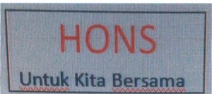 Trademark HONS Untuk Kita Bersama