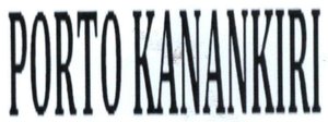 Trademark PORTO KANANKIRI