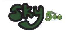 Trademark SKY 500 + Logo